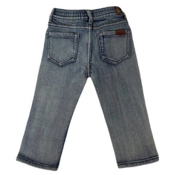 7 For All Mankind 18Months White Washed Blue Jeans - Picture 2 of 8